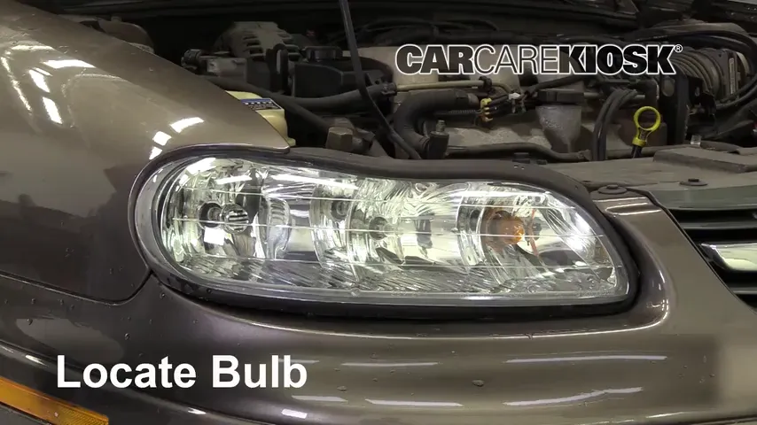 2002 Chevrolet Malibu LS 3.1L V6 Lights Headlight (replace bulb)